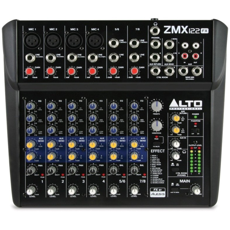 ALTO PROFESSIONAL ZMX122FX Микшерный пульт