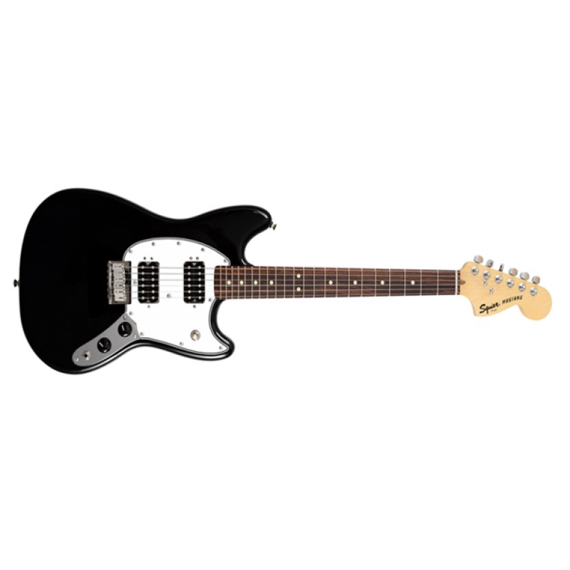 SQUIER by FENDER SQ BULLET MUSTANG HH BLK Электрогитара