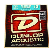 DUNLOP DAP1254 PHOSPHOR BRONZE ACOUSTIC GUITAR STRINGS (12-54) Струни для акустичної гітари