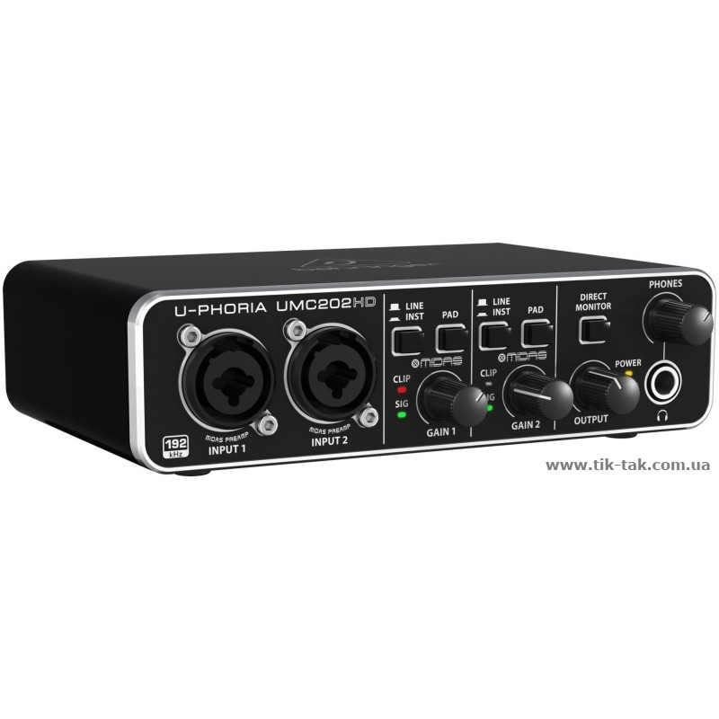BEHRINGER UMC202HD Звуковая карта