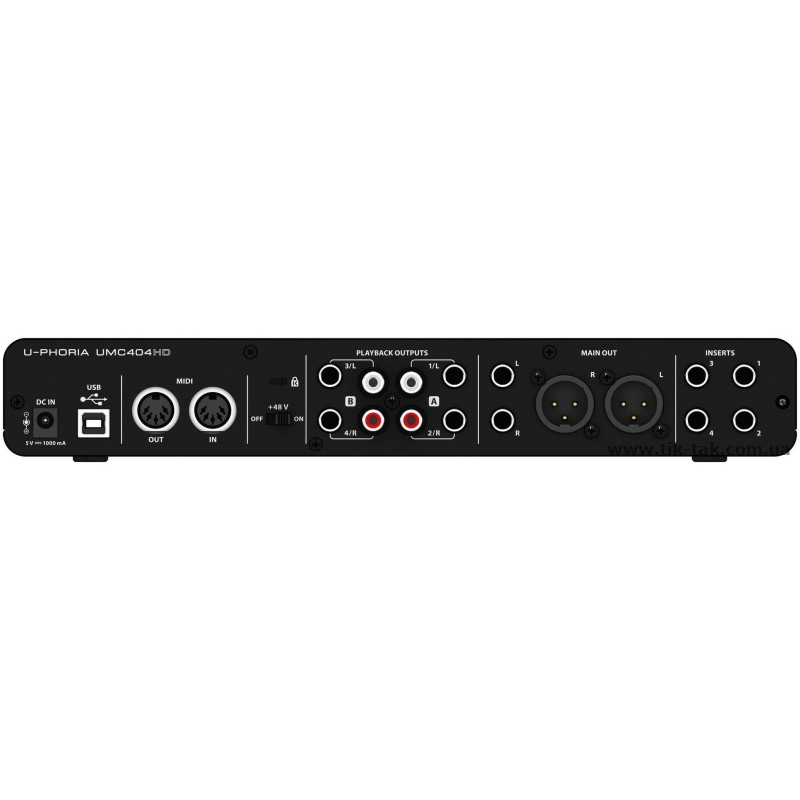 BEHRINGER UMC404HD Звукова карта