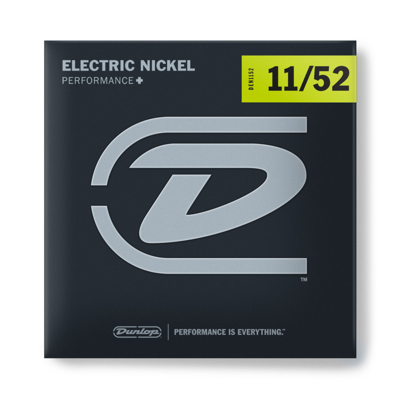 DUNLOP DEN1152 NICKEL WOUND ELECTRIC GUITAR STRINGS (11-52) Струны для электрогитары