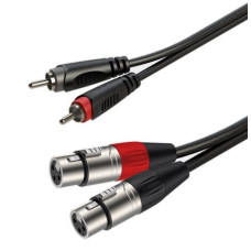 ROXTONE RACC170L2 Готовый кабель 2xRCA - 2xXLR FEMALE