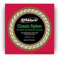 D'ADDARIO EJ27N 1/2 STUDENT CLASSICS NORMAL TENSION 1/2 Струни для класичної гітари