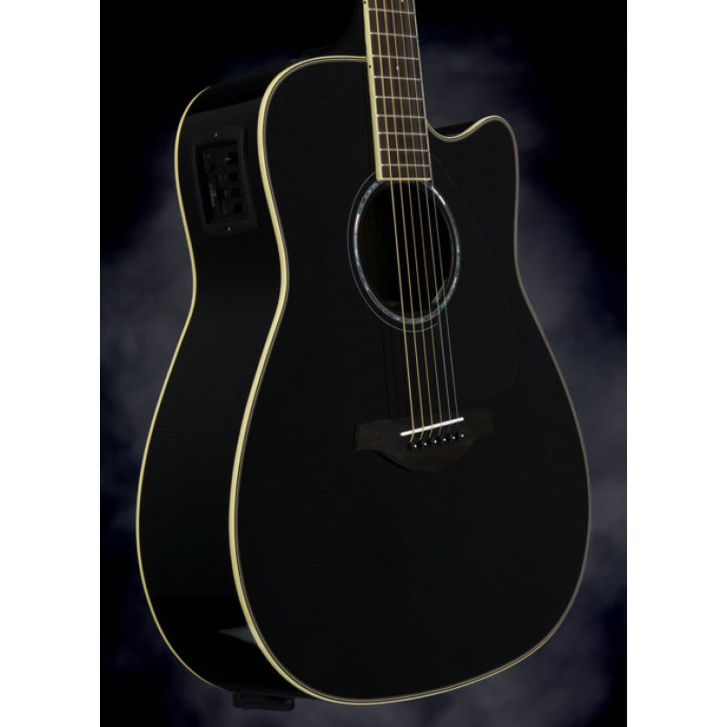 YAMAHA FGX830C (Black) Електро-акустична гітара