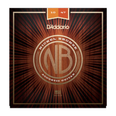 D’ADDARIO NB1047 NICKEL BRONZE EXTRA LIGHT (10-47) Струны для акустической гитары
