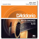 D’ADDARIO EJ10 80/20 BRONZE EXTRA LIGHT (10-47) Струны для акустической гитары