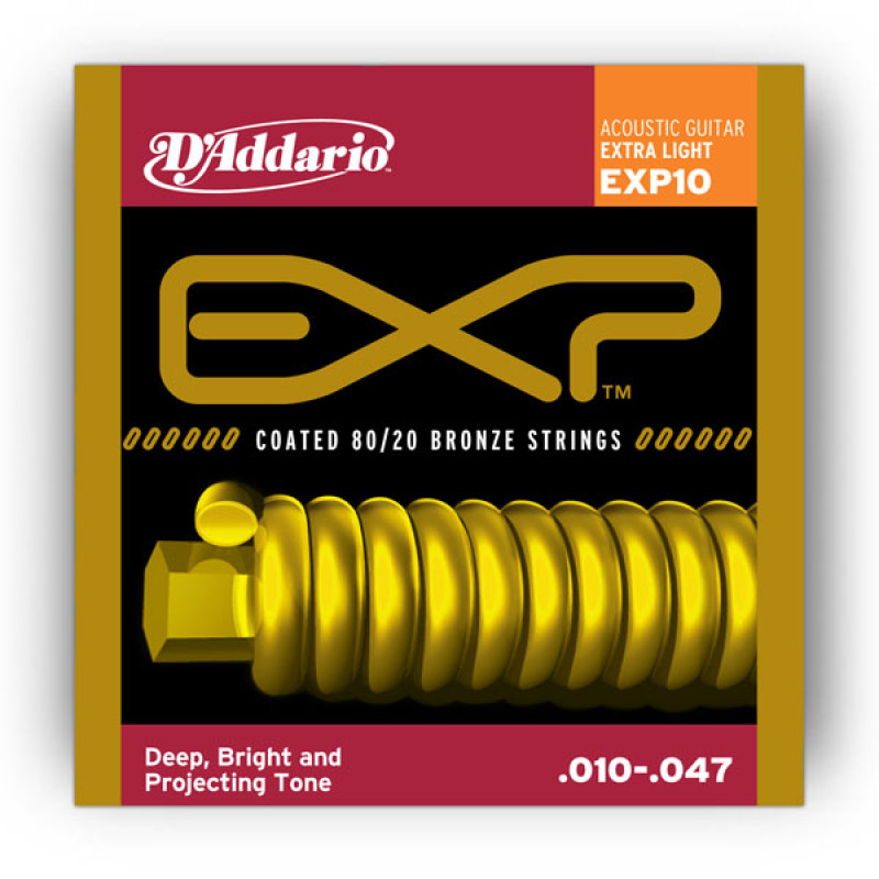 D'ADDARIO EXP10 Струни для акустичної гітари