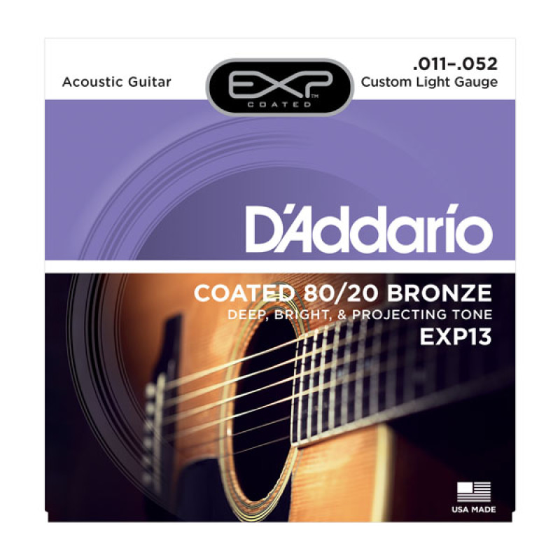 D’ADDARIO EXP13 Струны для акустической гитары