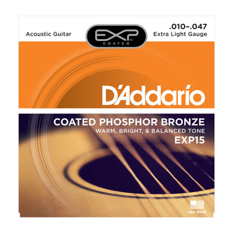 D'ADDARIO EXP15 Струни для акустичної гітари
