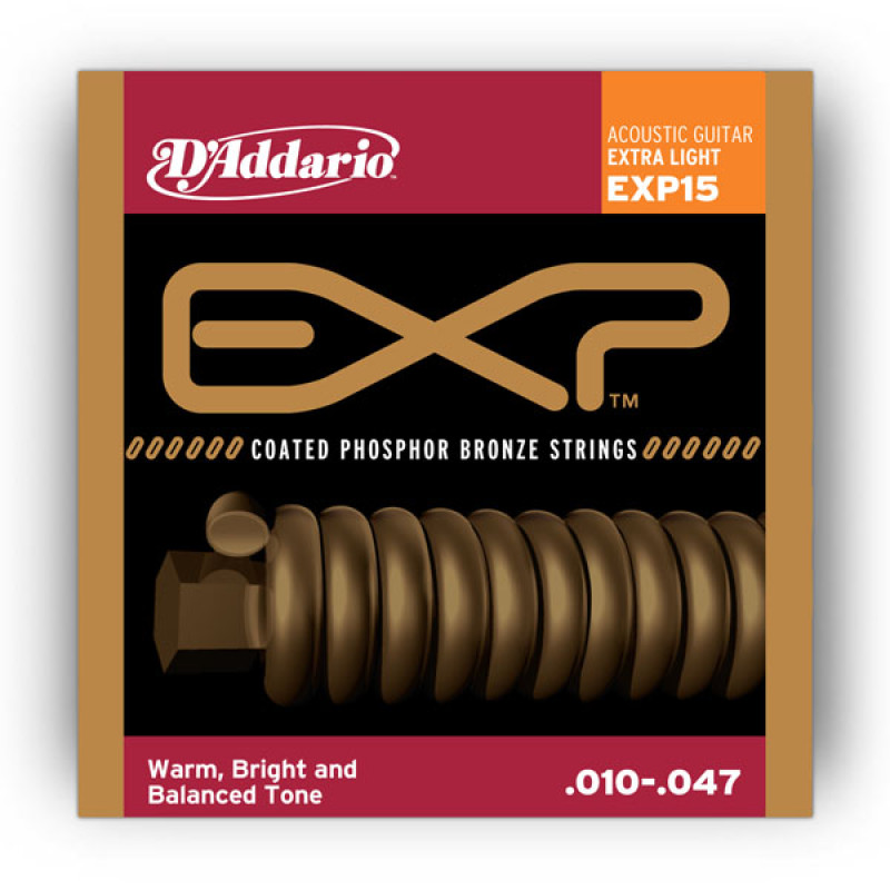 D'ADDARIO EXP15 Струни для акустичної гітари
