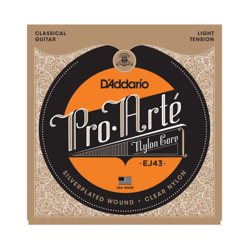 D'ADDARIO EJ43 PRO-ARTE LIGHT TENSION Струни для класичної гітари