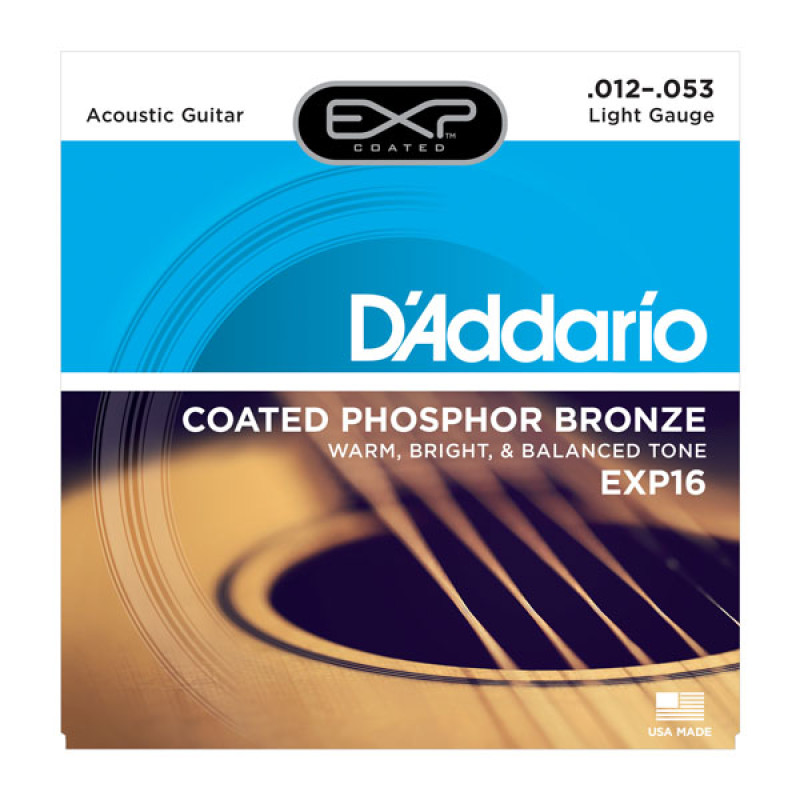 D'ADDARIO EXP16 Струни для акустичної гітари