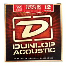 DUNLOP DAP1252J PHOSPHOR BRONZE ACOUSTIC GUITAR STRINGS 12-STRING SET (12-52) Струны для акустической гитары