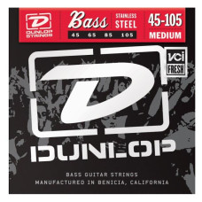 DUNLOP DBS45105 STAINLESS STEEL MEDIUM 45-105 Струны для бас-гитары
