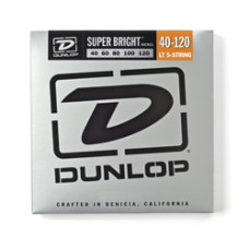 DUNLOP DBSBN40120 SUPER BRIGHT NICKEL (40-120) Струны для бас-гитары