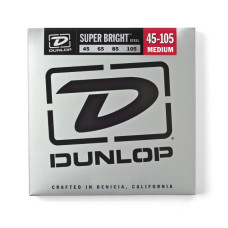 DUNLOP DBSBS45105 SUPER BRIGHT STEEL (45-105) Струны для бас-гитары