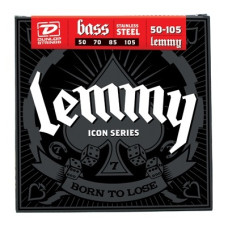 DUNLOP LKS50105 LEMMY KILMISTER ICON SIGNATURE BASS STRINGS (50-105) Струни для бас-гітари