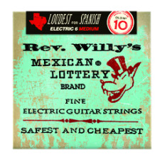 DUNLOP RWN1046 STRING LAB SERIES BILLY GIBBONS GUITAR STRING (10-46) Струни для електрогітари