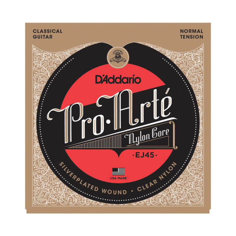 D’ADDARIO EJ45 PRO-ARTE NORMAL TENSION Струны для классической гитары