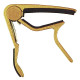 DUNLOP 83CG TRIGGER CAPO ACOUSTIC CURVED GOLD Каподастр