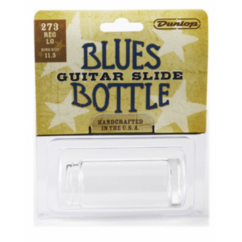 DUNLOP 273 BLUES BOTTLE REGULAR WALL LARGE CLEAR SLIDE Слайдер