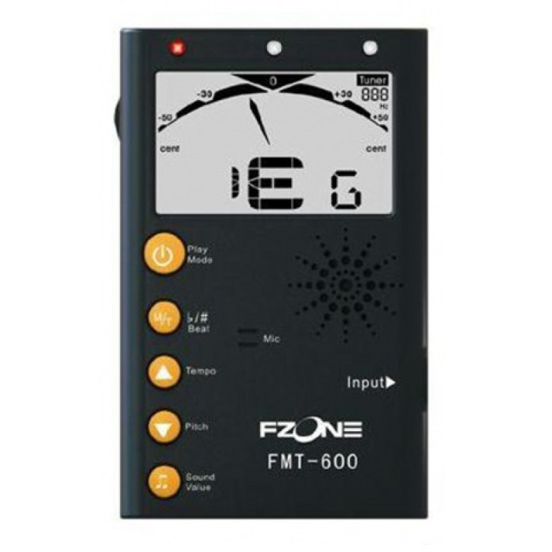 FZONE FMT600 Black Тюнер-метроном