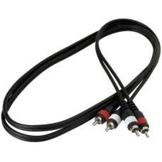 ROCKCABLE RCL20942 D4 PATCH CABLE - 2 X RCA TO 2 X RCA (1.5 M)